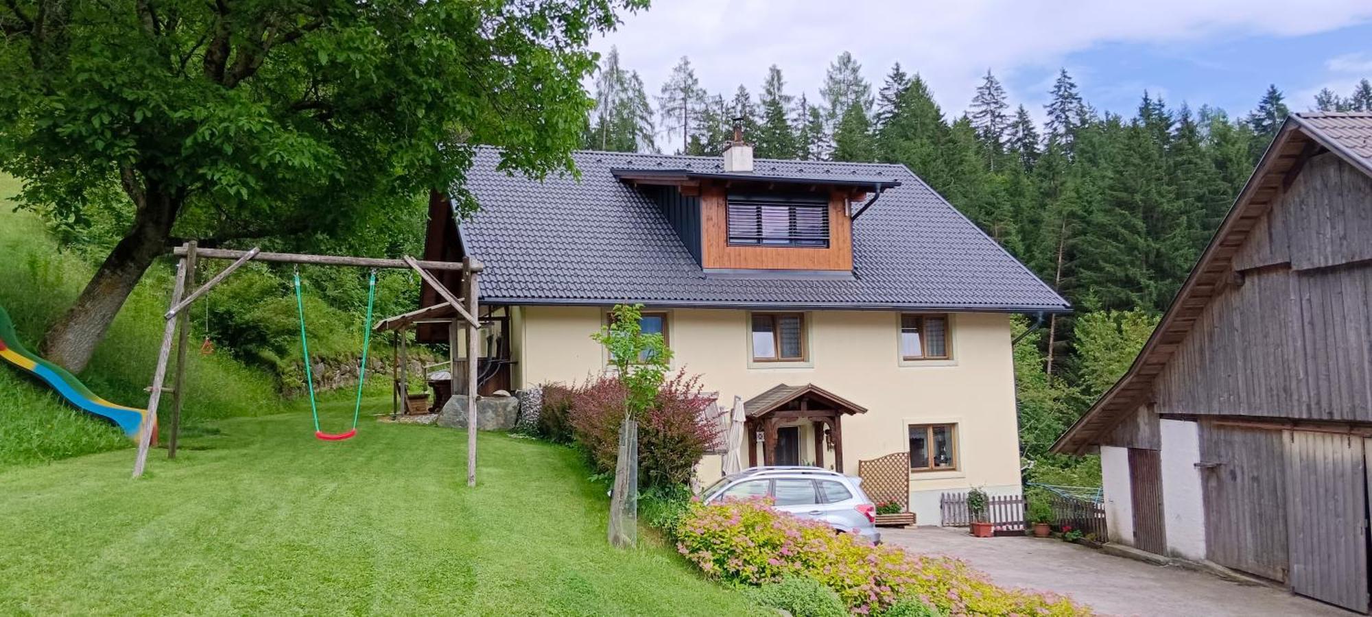 Haus Tonelehof Appartement Dellach im Drautal Buitenkant foto