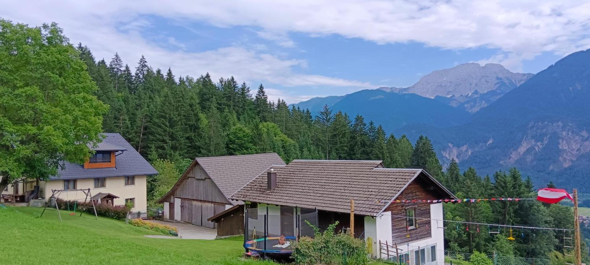 Haus Tonelehof Appartement Dellach im Drautal Buitenkant foto